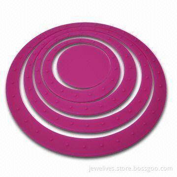 Silicone Coaster, Made of Food-grade Silicone, with -50 to 250°C Temperature Range